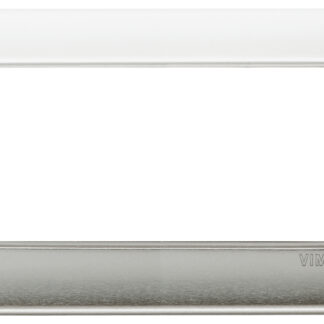 PLACCA 4M ALLUMINIO SPAZZOLATO - VIW 14654.81