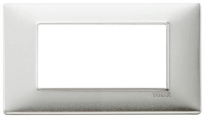 PLACCA 4M ALLUMINIO SPAZZOLATO - VIW 14654.81