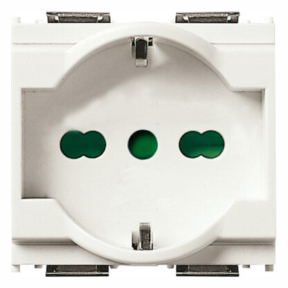 PRESA 2P+T 16A UNIVERSALE BIANCO - VIW 16211.B