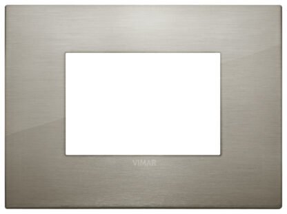 PLACCA CLASSIC 3M ACCIAIO SPAZZOLATO - VIW 19653.08