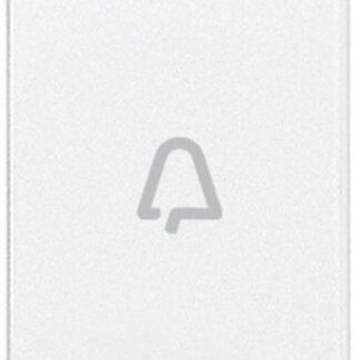 Tasto 1M simb. campanello assiale bianco - VIW 20131.C.B