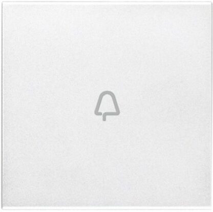 Tasto 2M simb. campanello assiale bianco - VIW 20132.C.B