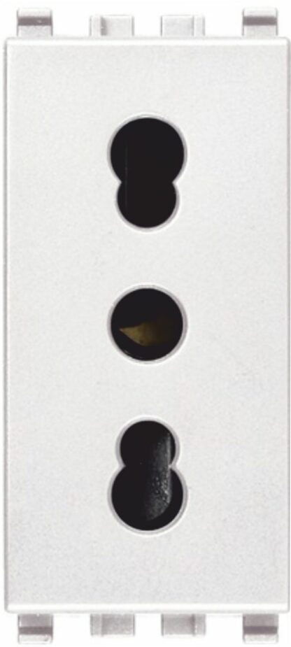 Presa 2P+T 16A P17/11 bianco - VIW 20203.B