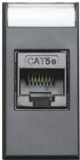 Presa RJ45 CAT.5E UTP - AVE 445027C5E - - Materiale elettrico
