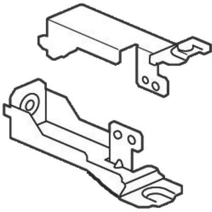 mas - kit vano barre MAS 800 h=1200 - BTI 93060B