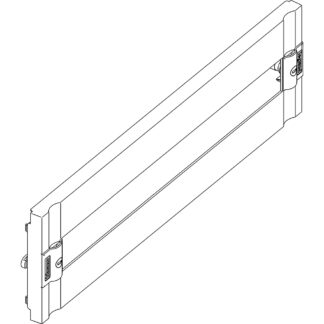 mas SDX - pannello DIN plastica h=200mm - BTI 9431/24PL