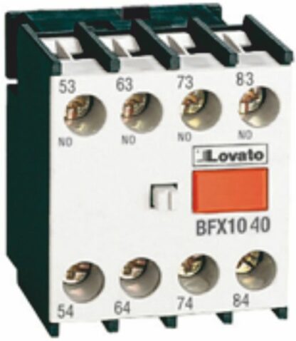 Contatto ausiliare 4 NO - LOV BFX1040