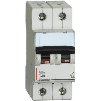 btdin-RS- magnetot C40 2P 2m 4500A - BTI FC820C40