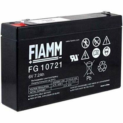 Batteria al piombo Fiamm 6V-6AH - FIM FG10721