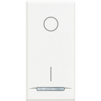 axolute - interruttore 2P 16AX bianco - BTI HD4002