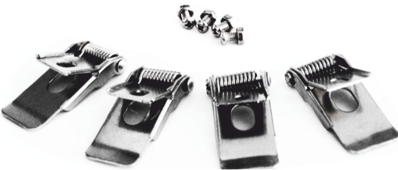10 Pezzi Clip di Fissaggio,clip di fissaggio per pannello porta