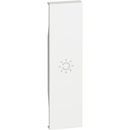 L.NOW - cover comando luce 1 mod. bianco - BTI KW01A