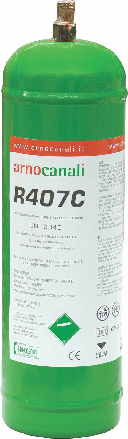 Bomboletta freon R407C Kg 1 - ARN NBF407C