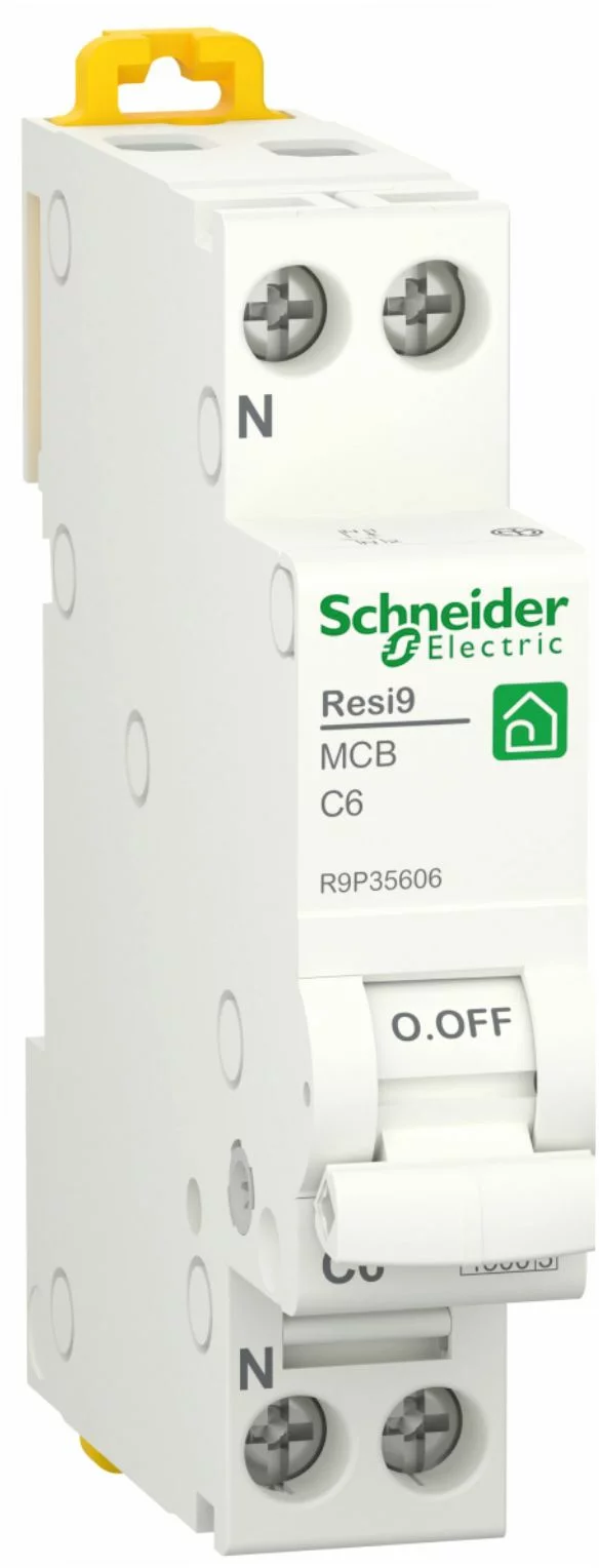 Interruttore Magnetotermico Differenziale Schneider Electric R9D60606 | RCBO 1P+N, 6A, 30mA, Curva C - 4