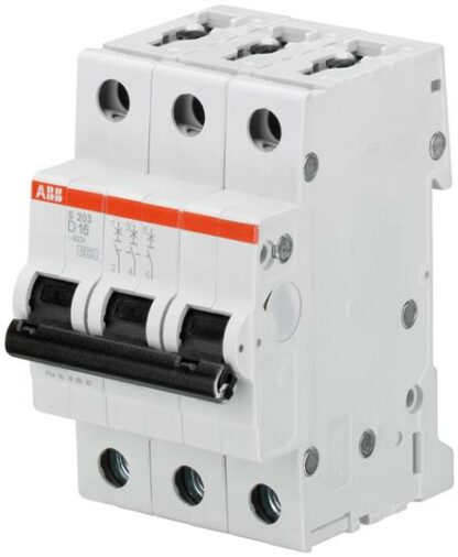 Interruttore magnetotermico automatico 6KA 3P - ABB S530880