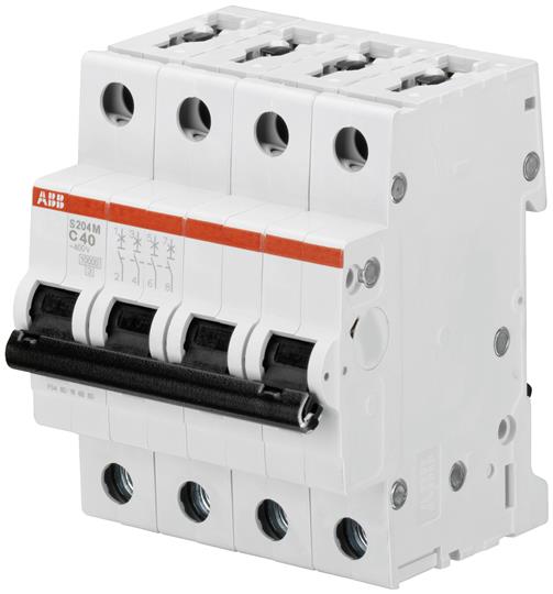 Interruttore magnetotermico 10A 10KA 4P CURVA C - ABB S550734 - Elmax -  Materiale elettrico online