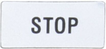 ETICHETTA STOP - LOV 8LM2TAGB230