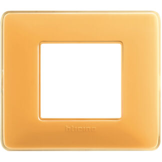 Placca 2p colore ambra - BTI AM4802CAB