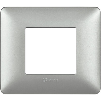 Placca 2p silver - BTI AM4802MSL