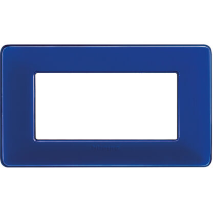 Placca 4p colore cobalto - BTI AM4804CBU