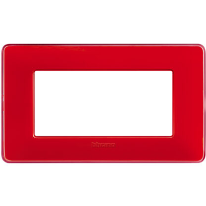 Placca 4p colore corallo - BTI AM4804CRD