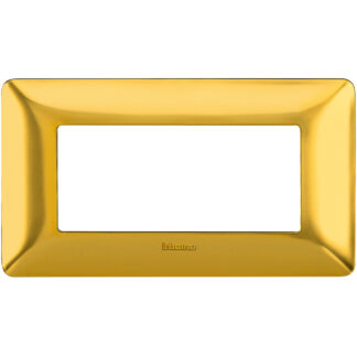 Placca 4p oro satinato - BTI AM4804GOS