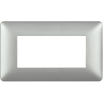 Placca 4p silver - BTI AM4804MSL
