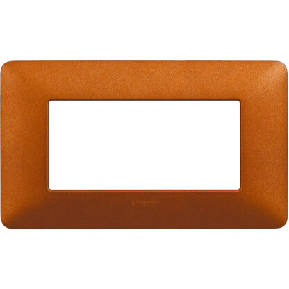 Placca 4p rosso terra - BTI AM4804TRT