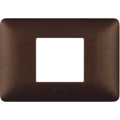 Placca 2p centrati marrone caffe - BTI AM4819TGG