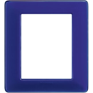 Placca 3+3p colore cobalto - BTI AM4826CBU