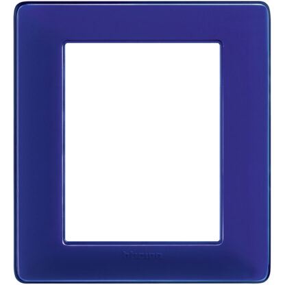 Placca 3+3p colore cobalto - BTI AM4826CBU