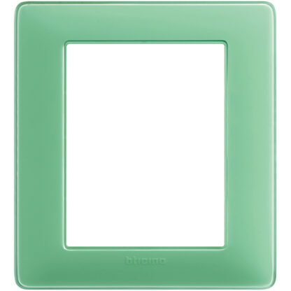 Placca 3+3p colore te verde - BTI AM4826CVC