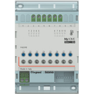 Attuatore DIN 8 uscite bus - BTI F430R8