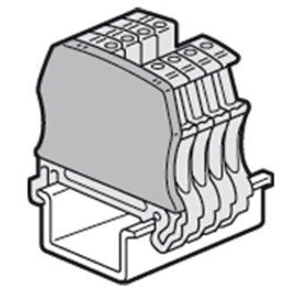 Terminale per morsetti a vite 2 entrate/2 uscite - LEG 037552