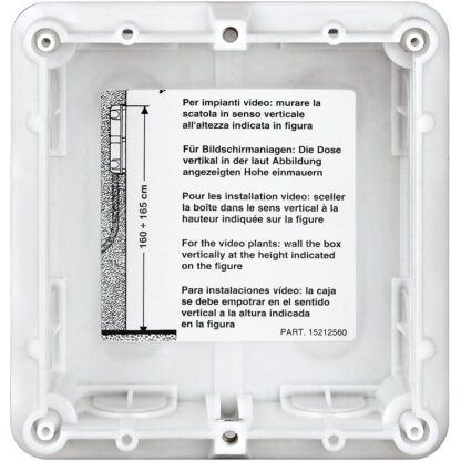 Scatola da incasso 1 modulo - BTI 350010