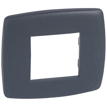 Placca antracite 2 moduli - LEG 685814
