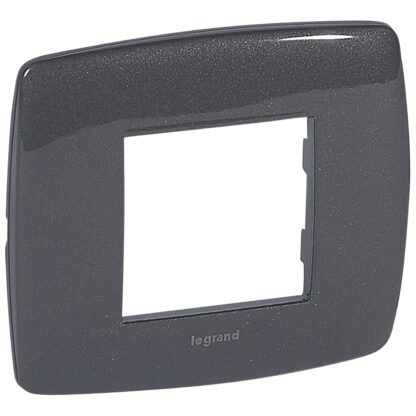 Placca antracite 4 moduli - LEG 685816