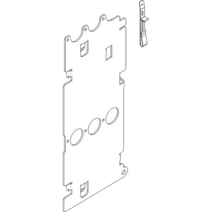 Piastra att fissi post M250 mgt - BTI 9002S