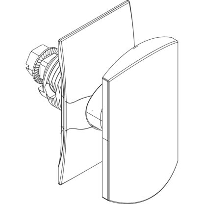 Maniglia a T quadri IP 40 - BTI 93860S