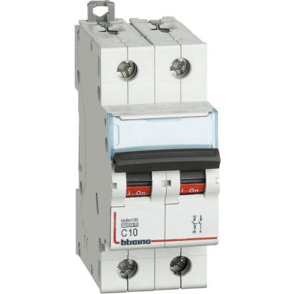 Interruttore magnetotermico 1P+N curva C 10A 10kA - BTI FH81NC10