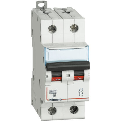 Interruttore magnetotermico 2P curva Z 16A 10kA - BTI FH82Z16