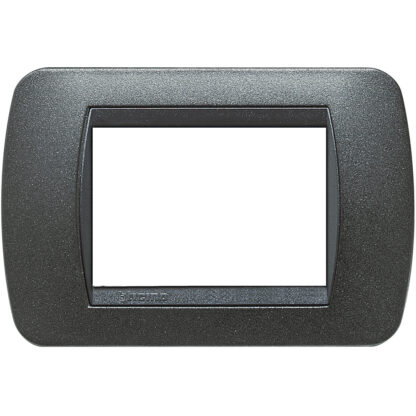 Placca 3P grafite nero - BTI L4803GFN