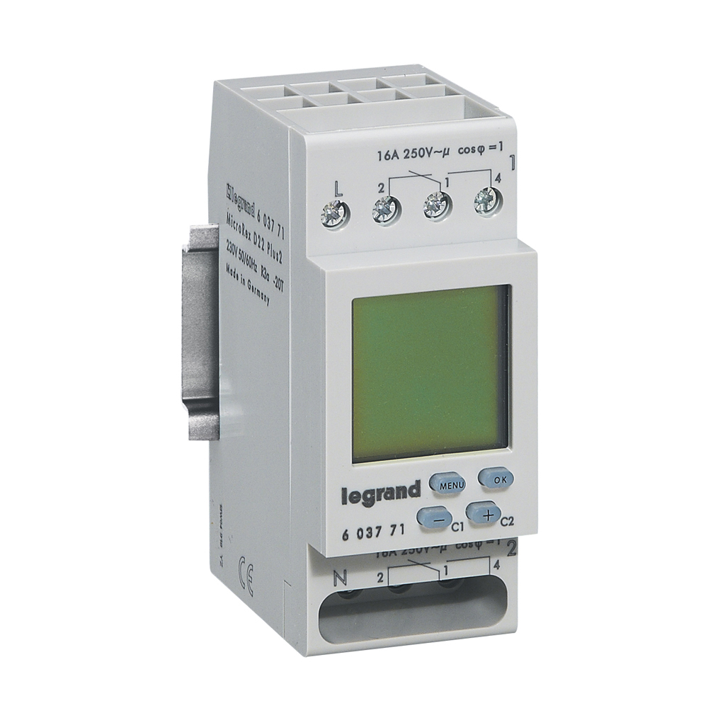 Interruttore orario settimanale MicroRex D22Plus LEG 603771