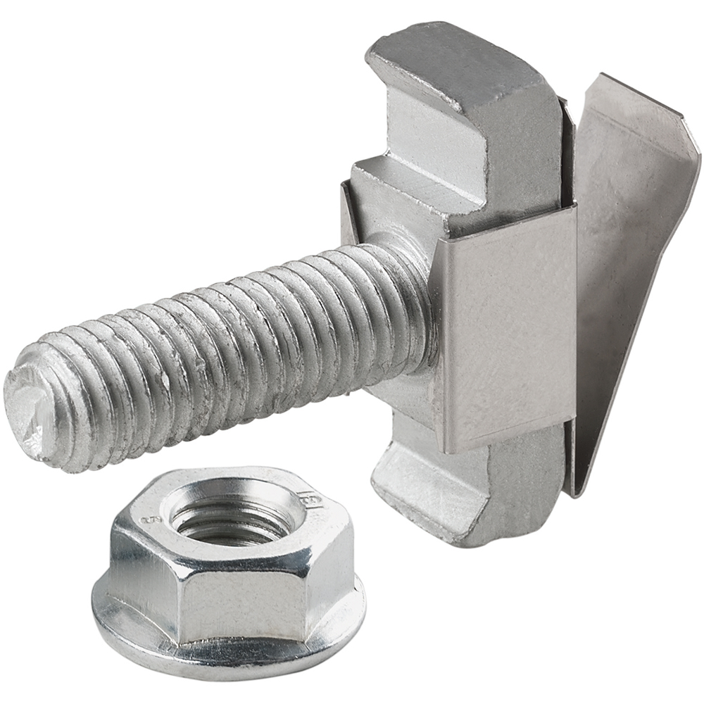 Ancoraggio Regolabile Per Terrazze Da 30 A 60 Mm - Set Di 20 Ancoraggi - Foto 8