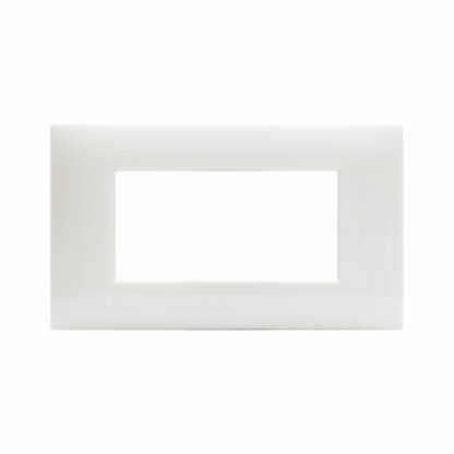 Placca Young44 Bianco Totale 4M - AVE 44PJ04BT