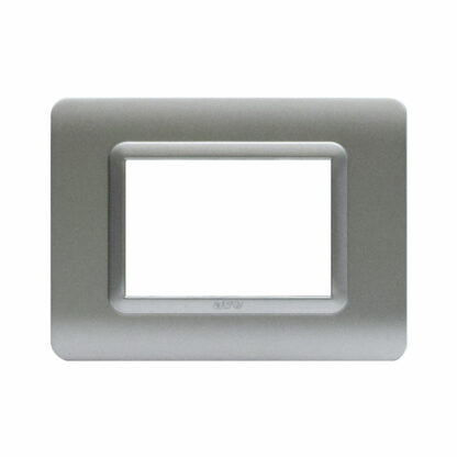 Placca Tecn.44 Argento Opaco 3M - AVE 44PY03AO