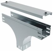 Derivazione verticale a T in discesa. Altezza: 75 mm - LEG AW150Z