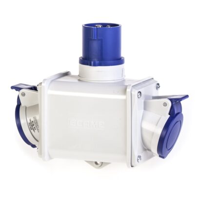 Adattatore 2 USCITE 2P+T 220V IP44 - SCA 600.1623