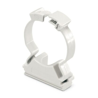 Clips a collare per tubo D.20 grigio - SCA 860.1520