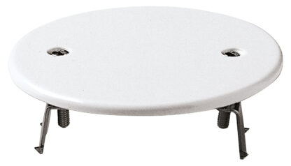 Coperchio rotondo 76mm +griffe bianco - VIW 02645